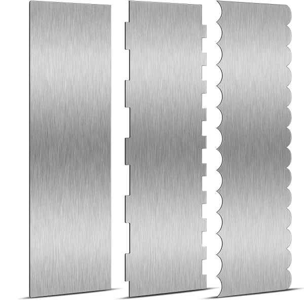 Scraper de acero inoxidable para pastelería